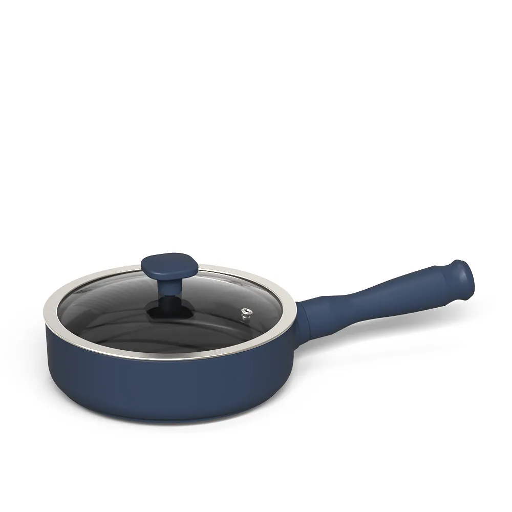 Frigideira De Cerâmica Aura 20Cm 1,2 Litro - Azul Índigo