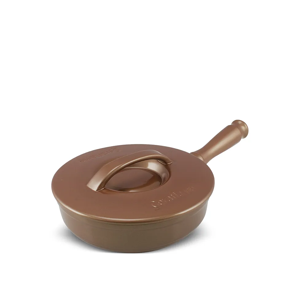 Frigideira De Cerâmica Duo+ 20Cm 1,2 Litro - Cobre