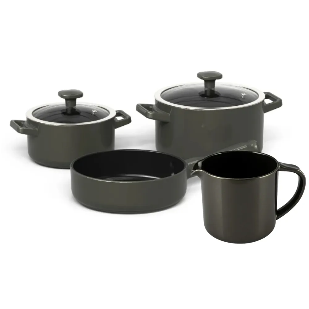 Kit Completo Aura 4 peças - Onyx Gray
