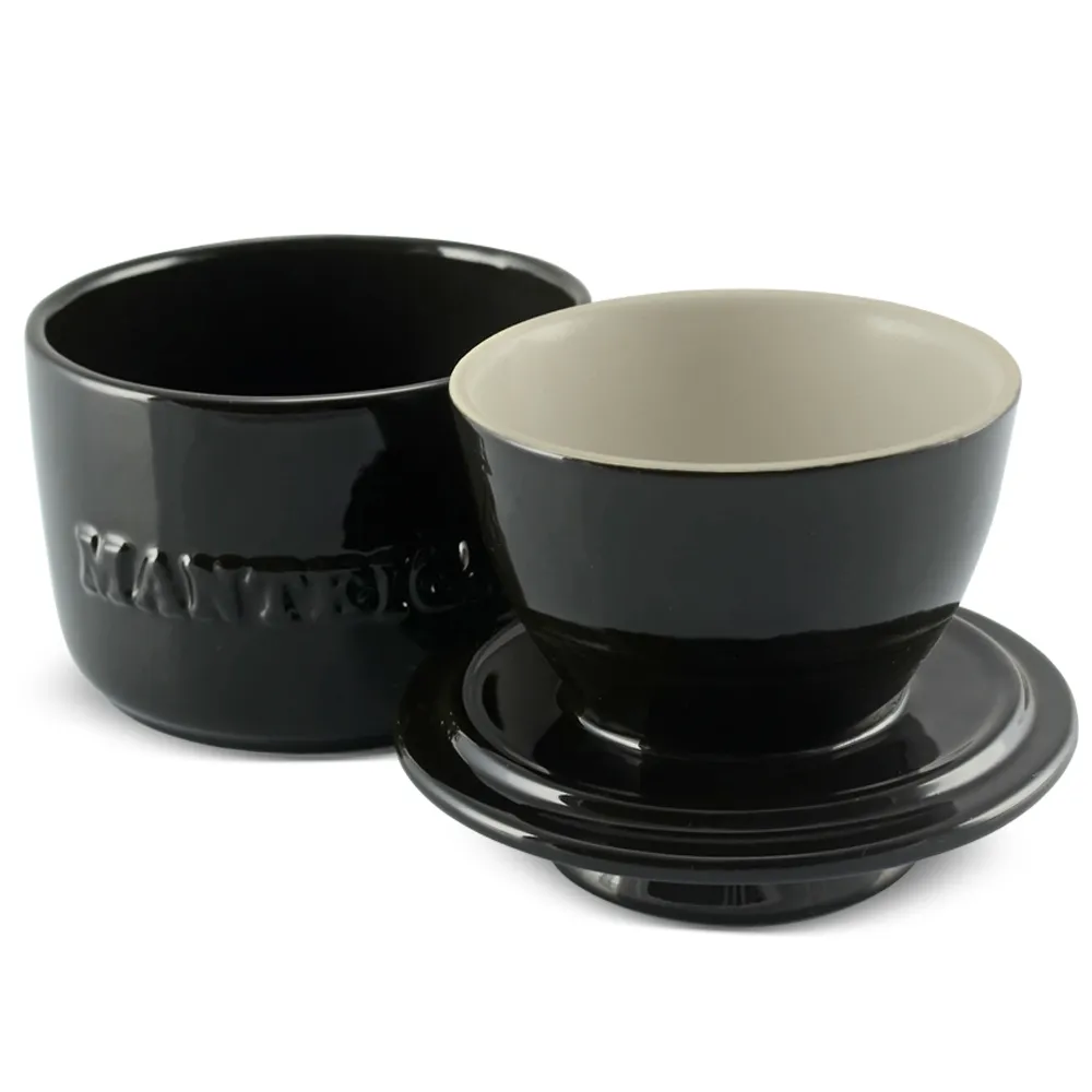 Manteigueira De Cerâmica 250Gr - Preto