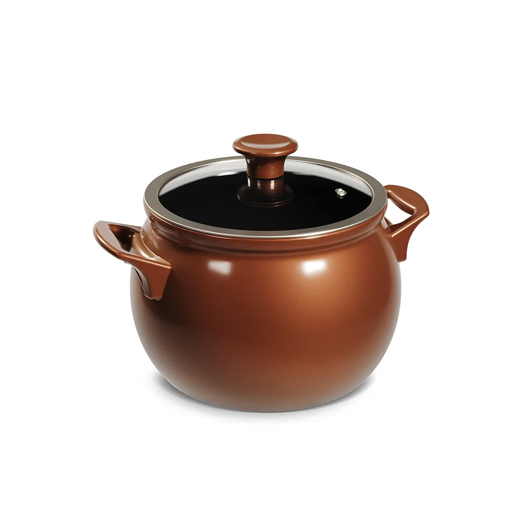 Panela De Cerâmica New Premiere 20Cm 4 Litros - Cobre